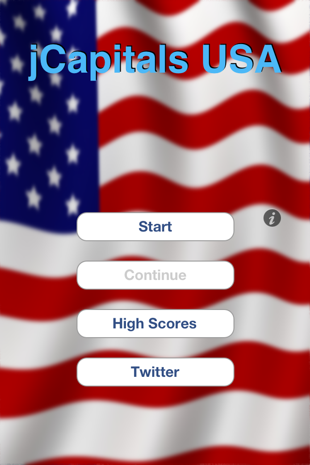 Screenshot jCapitals USA Screenshot jCapitals USA